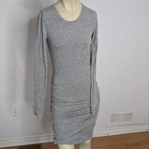 James Perse - gray jersey knit dress